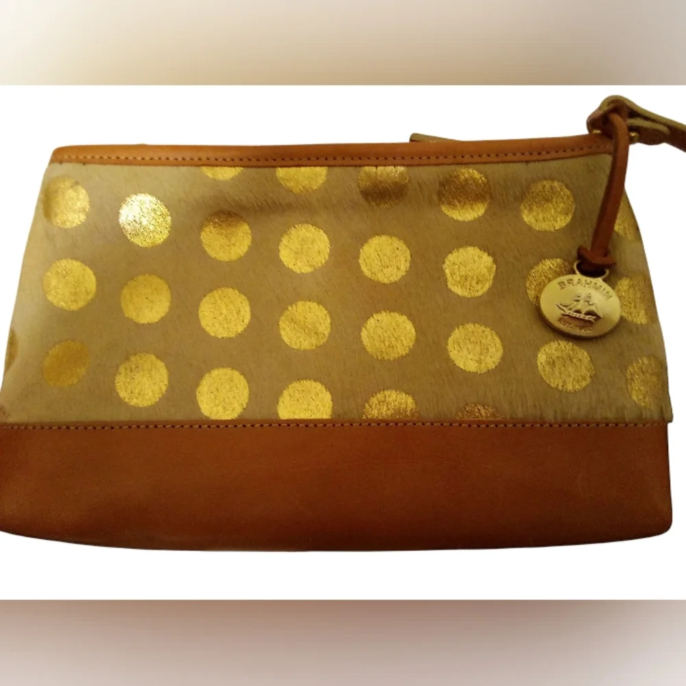 Brahmins - NWT Purse Made From Printed Calf Hair & Genuine Leather, Org Dust Bag - Picture 7 of 13